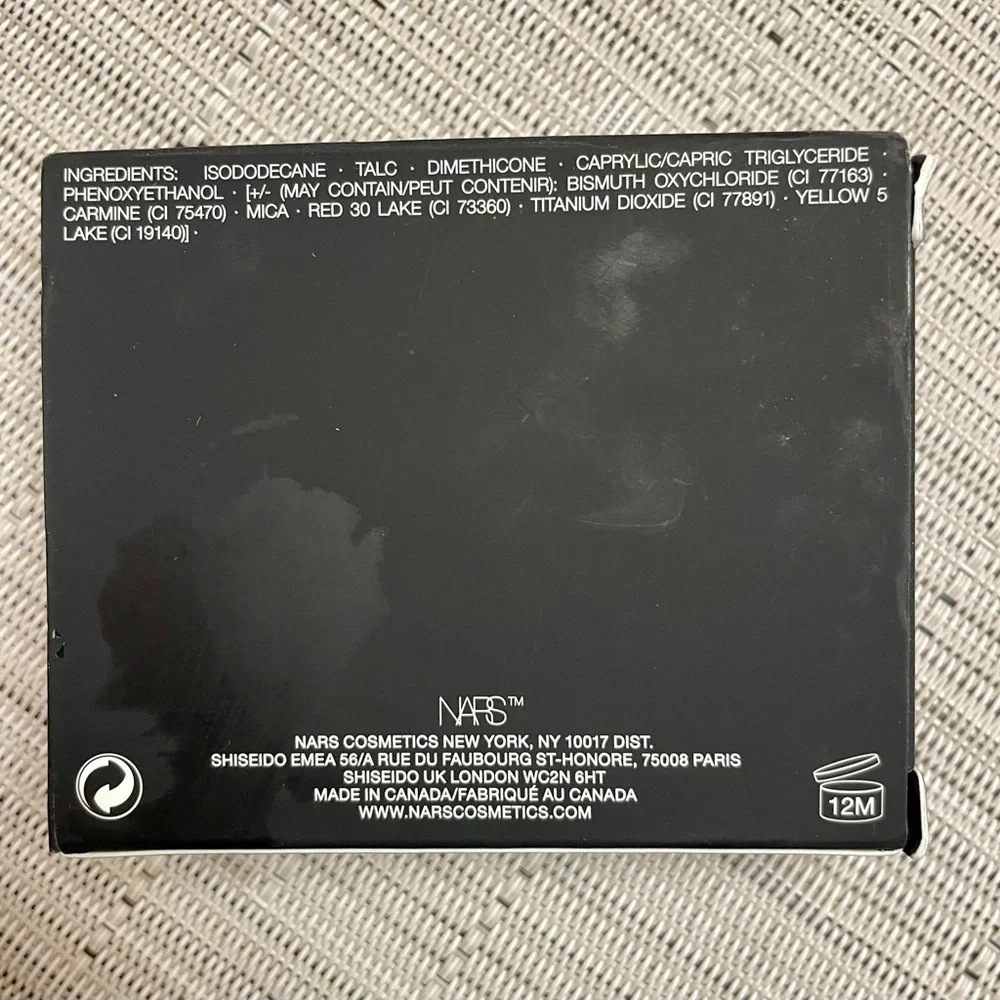 NARS iconic blush